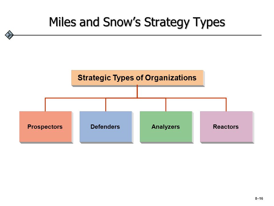 MILES AND SNOW TYPOLOGY